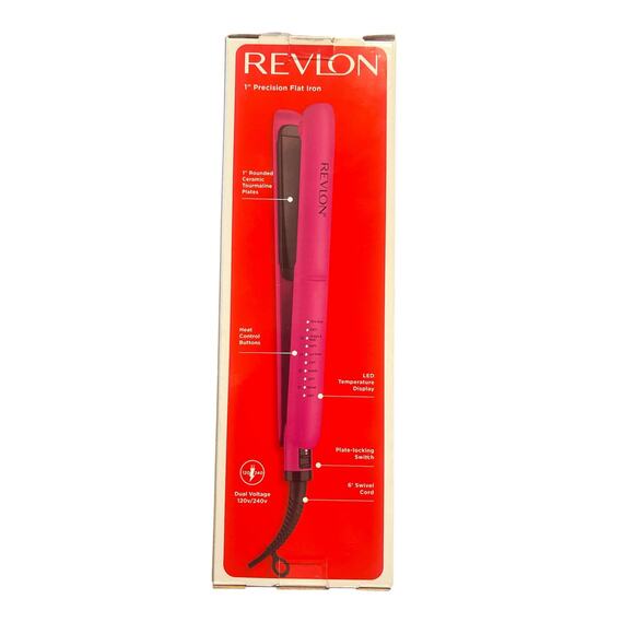 Revlon Easy Heat 1" Precision Flat Iron - Picture 2 of 5